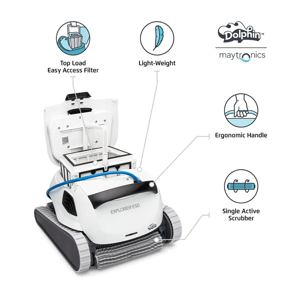 Boolina dolphin-explorer-e50-robotic-pool-cleane