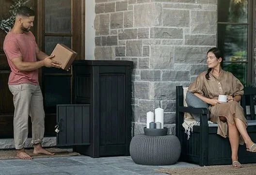 Boolina keter-package-delivery-box-brown-durable
