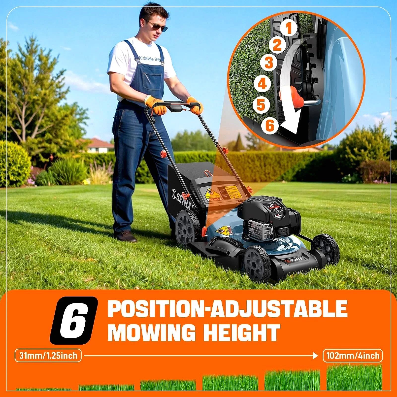 Boolina senix-lssg-h2-22-inch-self-propelled-gas