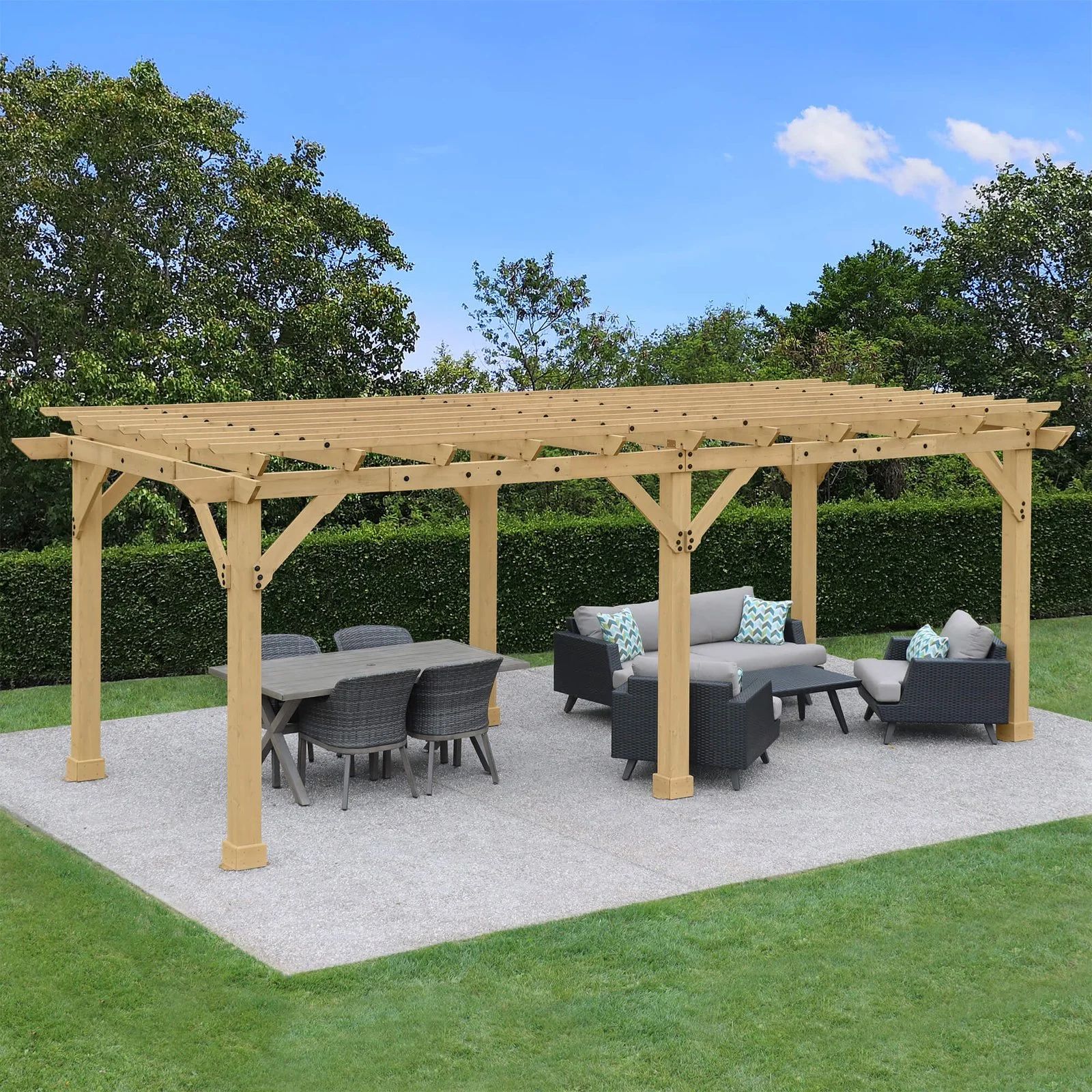Boolina yardistry-meridian-pergola-natural-cedar