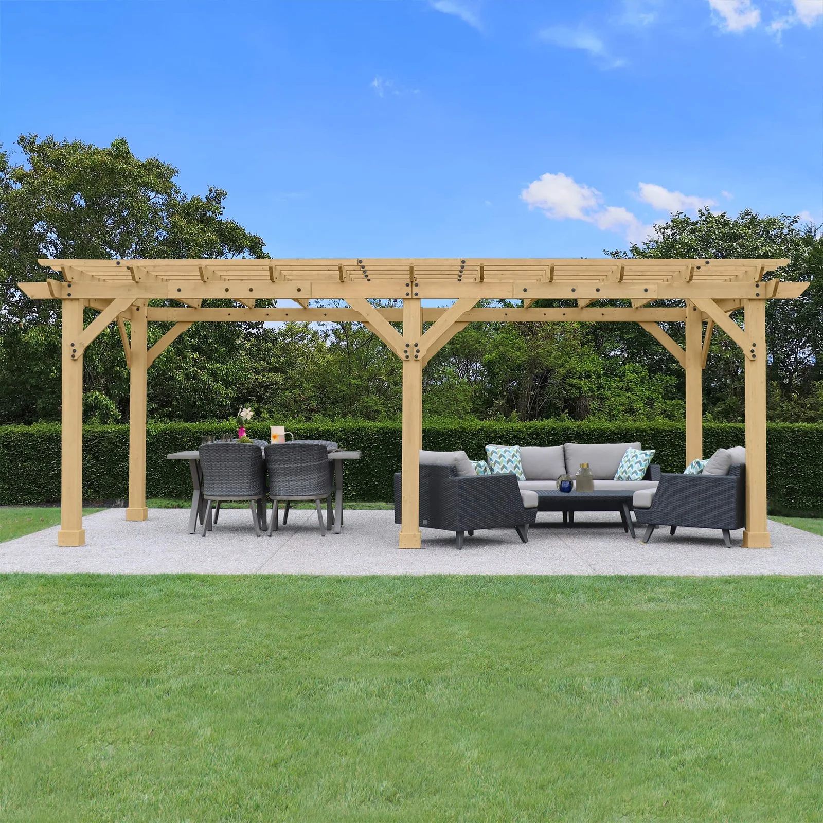 Boolina yardistry-meridian-pergola-natural-cedar