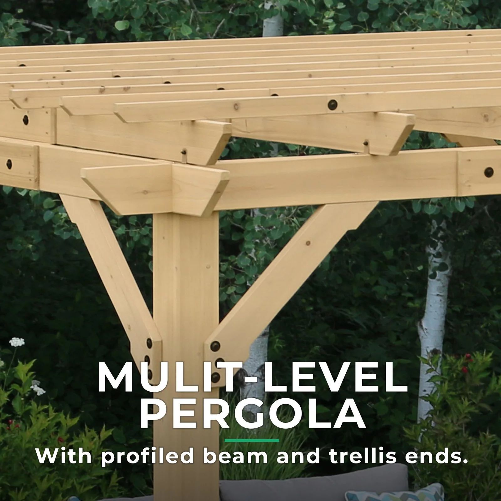 Boolina yardistry-meridian-pergola-natural-cedar